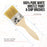 20 Pack of Assorted Size Paint and Chip Paint Brushes for Paint, Stains, Varnishes, Glues, and Gesso