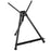 15" to 21" High Adjustable Black Aluminum Tabletop Display Easel with Extension Arm Wings - Portable Artist Tripod Folding Frame Stand - Holds Canvas