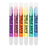 U.S. Office Supply Bible Safe Gel Highlighters, 6 Pack Set, Bright Neon Fluorescent Highlight Colors Yellow, Orange, Pink - Won't Bleed, Fade or Smear