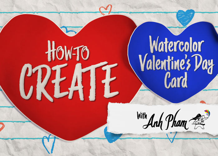 Creating Valentine Art Cards
