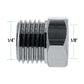 1/4" BSP Male to 1/8" BSP Female Airbrush Adapter Fitting, Connector for Airbrush Hoses and Compressors