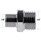 1/8" BSP Male to 1/4" BSP Male Airbrush Adapter Fitting, Conversion Adapter Nipple, Connector for Airbrush Hoses and Compressors