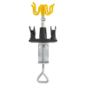 Universal Clamp-On 4-Airbrush Holder - Airbrush Accessories & Supplies for Garage or Workspace