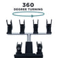 Universal Clamp-On 6-Airbrush Holder - Airbrush Accessories & Supplies for Garage or Workspace