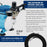Cool Runner II Dual Fan Airbrushing System Kit - with Air Compressor & 3 Airbrushes, 0.2, 0.3 mm Gravity & 0.8 mm Siphon Feed, Holder