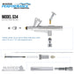 Cake Airbrush Decorating Kit with Dual-Action Air Brush (G34), Multi-Purpose Mini Air Compressor, 4 Chefmaster Food Colors, Hose, &