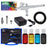 Master Airbrush Cake Airbrush Decorating Kit with Dual-Action Air Brush (G34), Multi-Purpose Mini Air Compressor, 4 Chefmaster Food Colors, Hose, & Storage Case