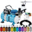 Master Airbrush Cake Airbrush Decorating Kit with Siphon Air Brush, Cool Runner II Dual Fan Air Compressor, 12 Edible Chefmaster Food Colors, Hose, Holder & How to Guide - Cake & Cookie Airbrush Kit
