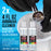Master Airbrush Cleaning Kit with Cleaning Pot & Solution - Airbrush Cleaner Tools for All Air brush Models