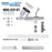Master Airbrush Cool Runner II Dual Fan Airbrush and Compressor Kit with Gravity Air Brush with 3 Tips (0.2, 0.3 & 0.5mm Nozzle Tip), Compressor with Tank - Air Brush Kit for Beginners & Professionals