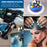 Master Airbrush Cool Runner II Dual Fan Airbrush and Compressor Kit with Gravity Air Brush with 3 Tips (0.2, 0.3 & 0.5mm Nozzle Tip), Compressor with Tank - Air Brush Kit for Beginners & Professionals