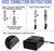 Airbrushing System Kit with a G23 Multi-Purpose Gravity Feed Dual-Action Airbrush with Cup and 0.3mm Tip , Mini Air Compressor, How-To-Airbrush Guide