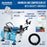 Cool Runner II Dual Fan Air Compressor System Kit with a G23 Gravity Feed Dual-Action Airbrush Set with 0.3 mm Tip - Hose, Holder, How-To Guide