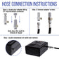 Multi-Purpose Airbrush Decorating Kit with Dual-Action Air Brush (G34), Multi-Purpose Mini Air Compressor, Hose, Storage Case