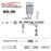 High Precision Detail Control Dual-Action Side Feed Airbrush Set with Twin Cylinder Piston Airbrush Compressor with Air Storage Tank