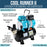Master Airbrush SB88 Pro System - Dual-Action Side Feed Airbrush, Tank Compressor, 3 Nozzle Sets (0.3, 0.5, 0.8mm), 1/2oz Gravity Cup, How To Guide - Spray Auto, Hobby