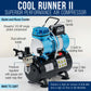 SB88 Pro System - Dual-Action Side Feed Airbrush, Tank Compressor, 3 Nozzle Sets (0.3, 0.5, 0.8mm), 1/2oz Gravity Cup, How To Guide