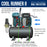 Master Airbrush SB88 Pro System - Dual-Action Side Feed Airbrush, Tank Compressor, 3 Nozzle Sets (0.3, 0.5, 0.8mm), 1/2oz Gravity Cup, How To Guide