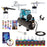 Master Airbrush 1/4 HP Twin Cylinder Airbrush Kit with Cool Running Air Compressor, 3 Liter Air Storage Tank, 3 Airbrushes, 6 Color Acrylic Paint Set, Air Hose, Brushes & How-To Air Brush Manual