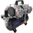 Eclipse HP-CS 4207 Dual-Action Airbrush Kit with High Performance 4 Cylinder Piston Airbrush Air Compressor with Air Storage