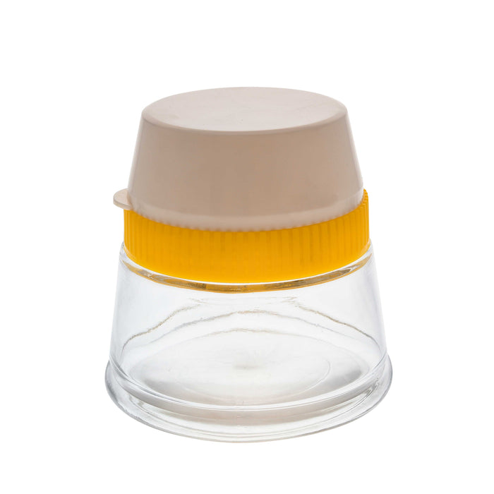 3-in-1 Airbrush Cleaning Pot with Holder; Cleans and Holds Air Brush, Color Palette Lid