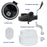 Deluxe 3-in-1 Airbrush Cleaning Pot with Holder; Cleans and Holds Air Brush, Color Palette Lid, Filters
