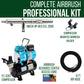Eclipse HP-BCS 4200 Airbrush Kit with Cool Runner II Dual Fan Air Tank Compressor
