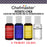 Chefmaster Liqua-Gel Cake Color Set - 4 Patriotic Colors in 0.64 fl. oz. (19ml) Bottles