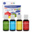 Chefmaster Liqua-Gel Cake Color Set - 4 Primary Colors in 0.7 fl. oz. (20ml) Bottles