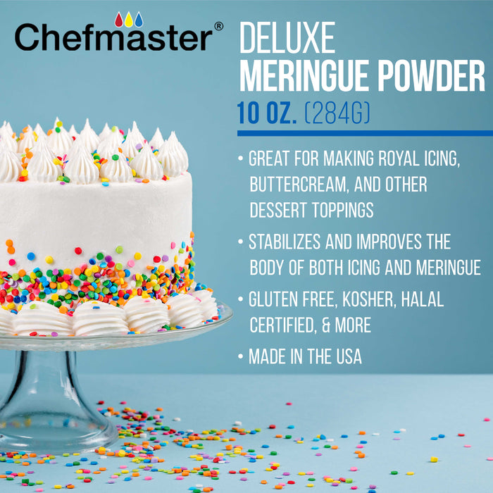 Chefmaster Deluxe Meringue Powder - 10-ounce