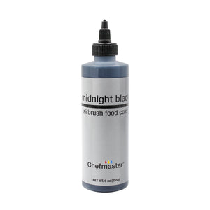Midnight Black, Airbrush Cake Food Coloring, 9 fl oz.