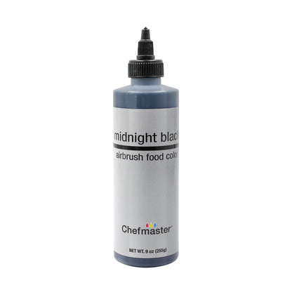 Midnight Black, Airbrush Cake Food Coloring, 9 fl oz.