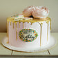 Metallic Gold, Airbrush Cake Food Coloring, 9 fl oz.