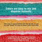 18 Color Cake Food Coloring Liqua-Gel Decorating Baking Set - 12-Primary & 6-Neon Colors U.S. Cake Supply 0.75 fl. oz. (20ml) Bottles - Made in U.S.A.
