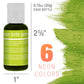 6 Neon Liqua-Gel Cake Color Kit, 0.7 fl. oz.