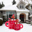 Christmas Masters 6 Foot Inflatable Hot Cocoa Mug Float Cups with Gingerbread Man & Woman Cookie LED Lights Indoor Outdoor Yard Decoration, Holiday