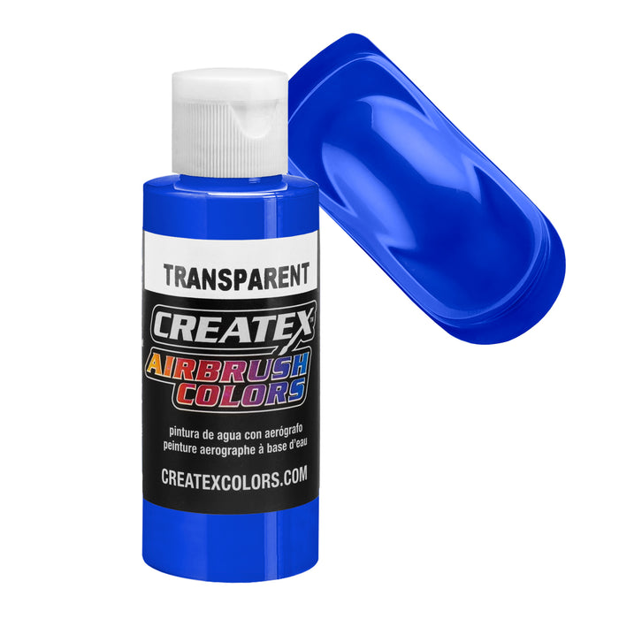 Ultramarine Blue - Transparent Airbrush Paint, 2 oz.