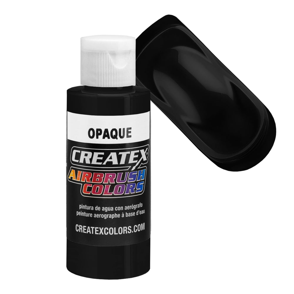 Black - Opaque Airbrush Paint, 4 oz.