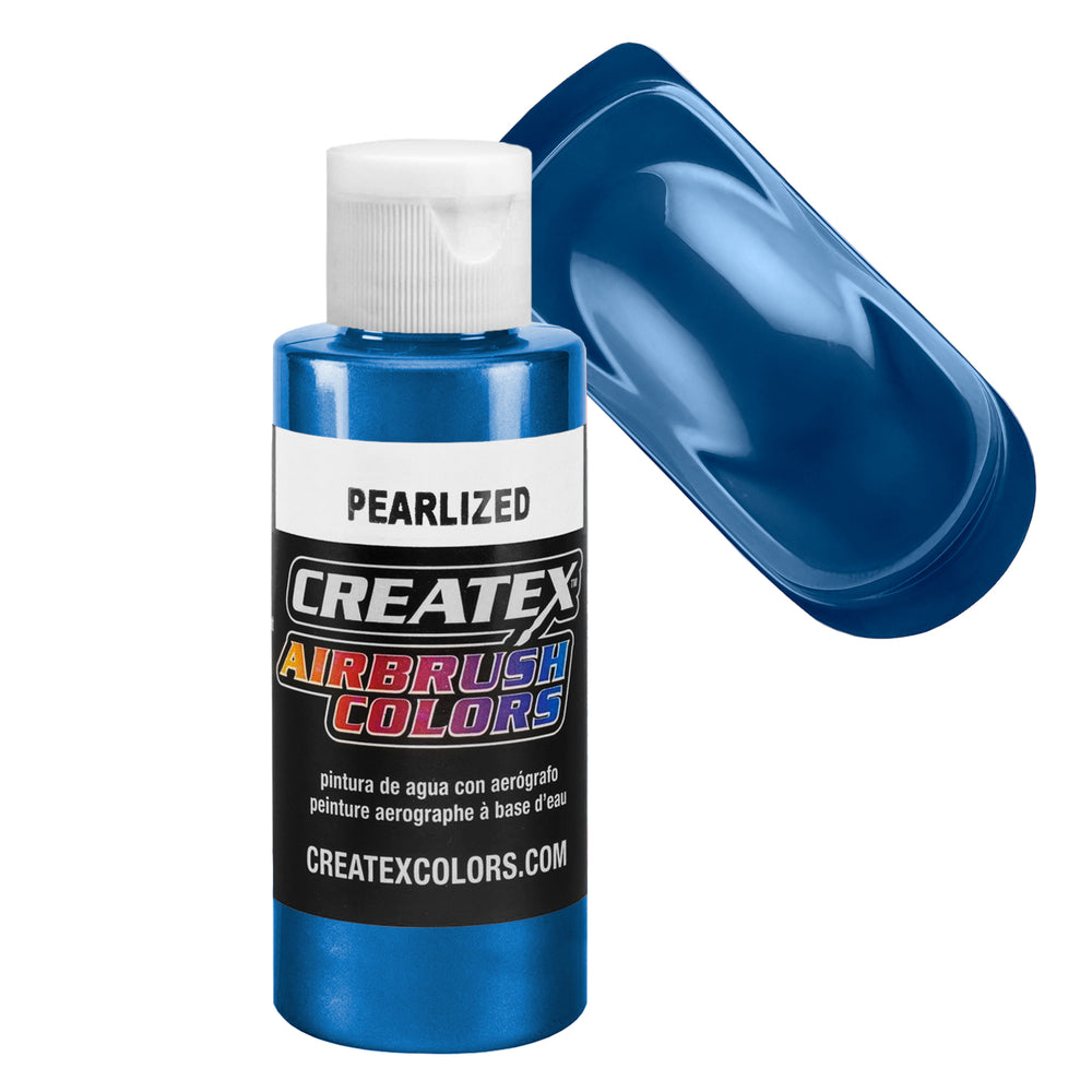 Blue - Pearlized Airbrush Paint, 2 oz.