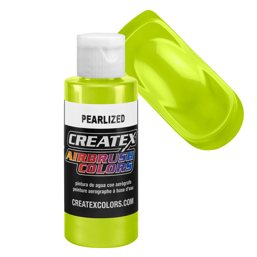 Lime - Pearlized Airbrush Paint, 1 Pint