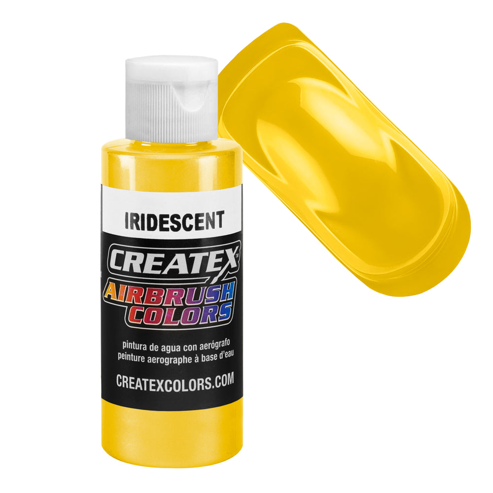 Yellow - Iridescent Airbrush Paint, 2 oz.