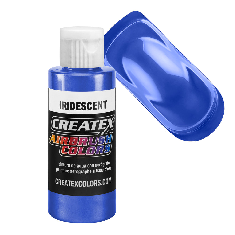 Electric Blue - Iridescent Airbrush Paint, 4 oz.