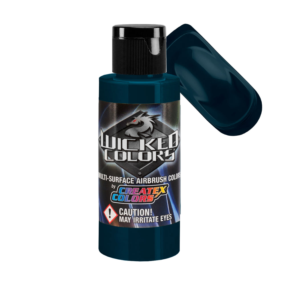 Viridian - Wicked Detail Semi Opaque Colors Airbrush Paint, Matte Finish, 2 oz.