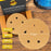 120 Grit - 5" Gold DA Sanding Discs - 5-Hole Pattern Hook and Loop - Box of 50