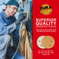 80 Grit - 5" Gold DA Sanding Discs - 5-Hole Pattern Hook and Loop - Box of 50