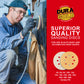 120 Grit - 5" Gold DA Sanding Discs - 8-Hole Pattern Hook and Loop - Box of 50