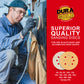150 Grit - 5" Gold DA Sanding Discs - 8-Hole Pattern Hook and Loop - Box of 50