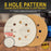 40 Grit - 5" Gold DA Sanding Discs - 8-Hole Pattern Hook and Loop - Box of 25