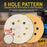 400 Grit - 5" Gold DA Sanding Discs - 8-Hole Pattern Hook and Loop - Box of 50