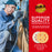 400 Grit - 5" Gold DA Sanding Discs - 8-Hole Pattern Hook and Loop - Box of 50